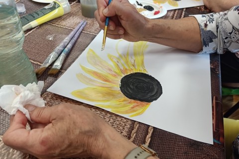 Warsztaty malarstwa dla seniorów