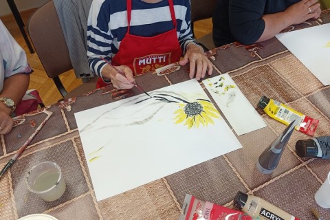 Warsztaty malarstwa dla seniorów