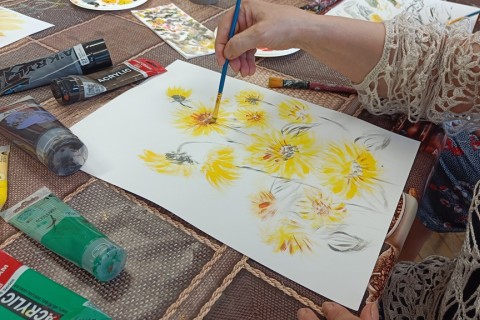 Warsztaty malarstwa dla seniorów