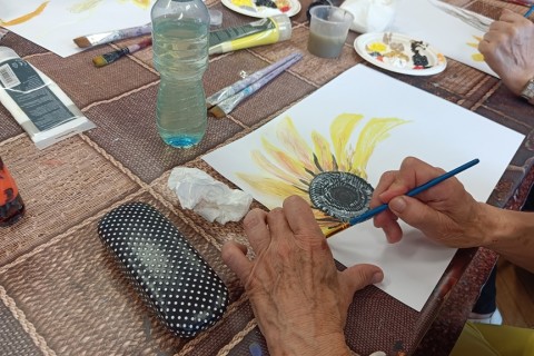 Warsztaty malarstwa dla seniorów