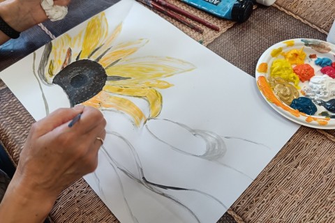 Warsztaty malarstwa dla seniorów