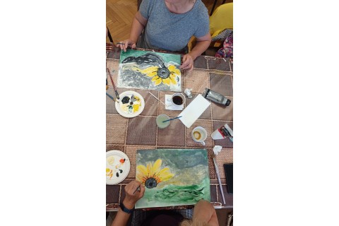 Warsztaty malarstwa dla seniorów