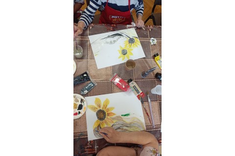 Warsztaty malarstwa dla seniorów