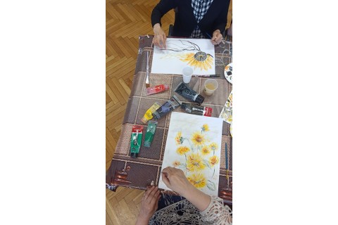 Warsztaty malarstwa dla seniorów