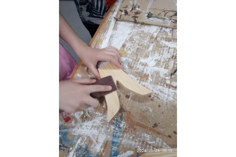 Warsztaty dla dzieci 10+ „Zabawy z drewnem”