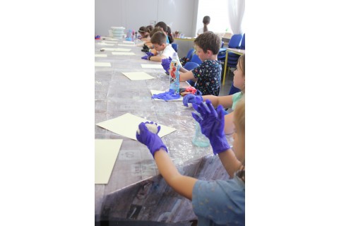 Warsztaty kreatywne dla dzieci 7+ medal dla Taty