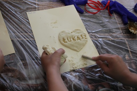 Warsztaty kreatywne dla dzieci 7+ medal dla Taty