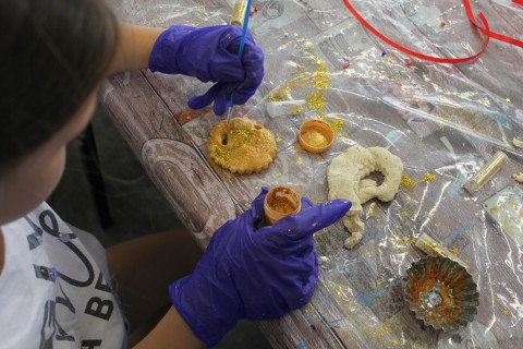 Warsztaty kreatywne dla dzieci 7+ medal dla Taty