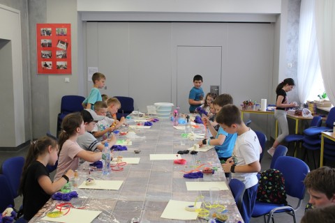 Warsztaty kreatywne dla dzieci 7+ medal dla Taty