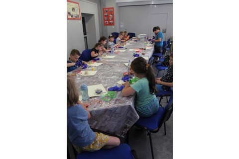 Warsztaty kreatywne dla dzieci 7+ medal dla Taty