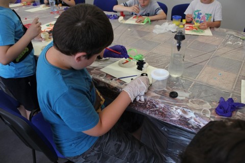 Warsztaty kreatywne dla dzieci 7+ medal dla Taty