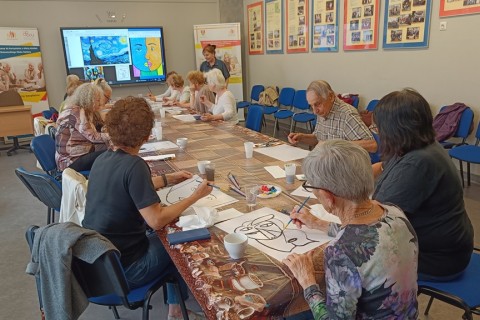 Warsztaty malarstwa dla seniorów