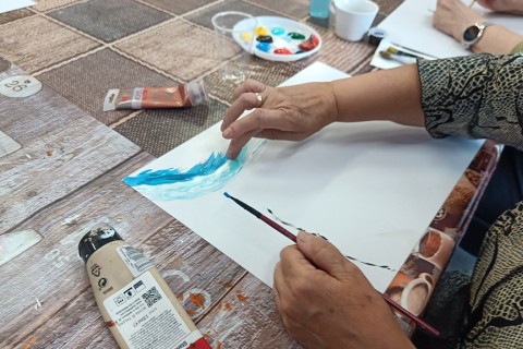 Warsztaty malarstwa dla seniorów