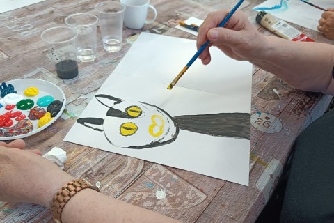 Warsztaty malarstwa dla seniorów