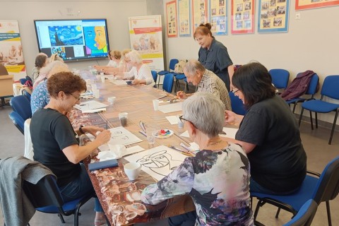 Warsztaty malarstwa dla seniorów