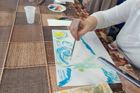 Warsztaty malarstwa dla seniorów