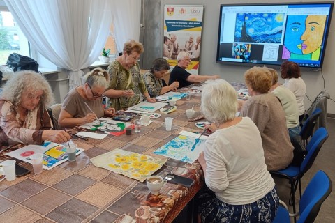 Warsztaty malarstwa dla seniorów