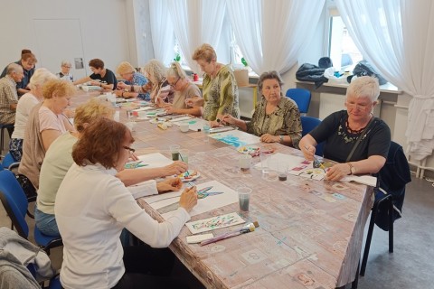 Warsztaty malarstwa dla seniorów