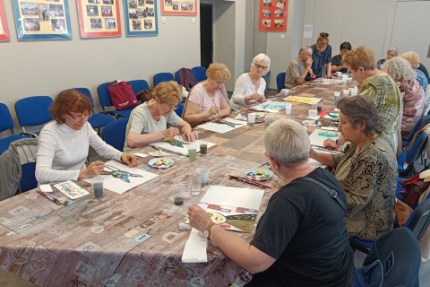 Warsztaty malarstwa dla seniorów