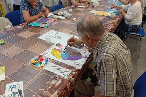 Warsztaty malarstwa dla seniorów