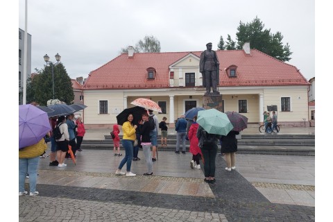 SPACER HISTORYCZNY Z PRZEWODNIKIEM PO CENTRUM BIAŁEGOSTOKU