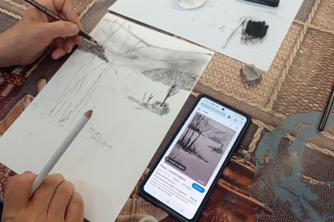 Warsztaty malarstwa dla seniorów