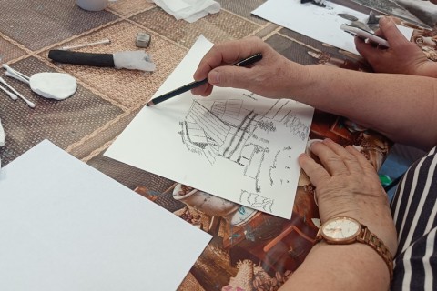 Warsztaty malarstwa dla seniorów