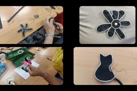 Warsztaty kreatywne dla seniorów - Biżuteria z zamków błyskawicznych