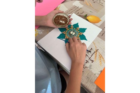 Warsztaty kreatywne dla dzieci 7+ Tworzymy mandale