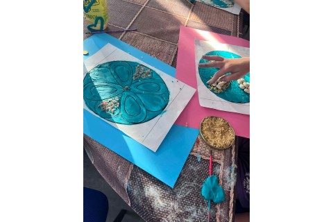 Warsztaty kreatywne dla dzieci 7+ Tworzymy mandale