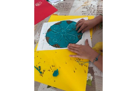 Warsztaty kreatywne dla dzieci 7+ Tworzymy mandale