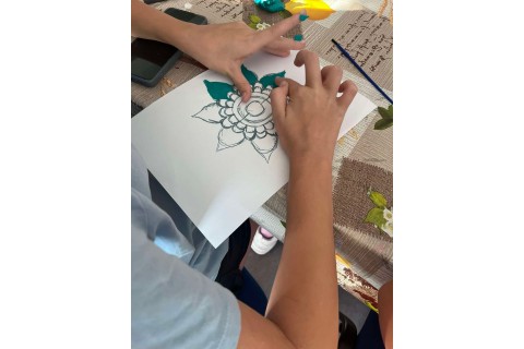 Warsztaty kreatywne dla dzieci 7+ Tworzymy mandale