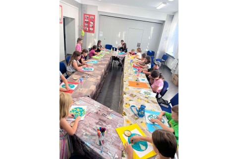 Warsztaty kreatywne dla dzieci 7+ Tworzymy mandale