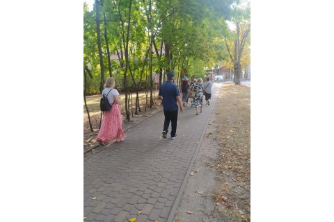 Seniorzy szlakiem WidziMisiów - spacer