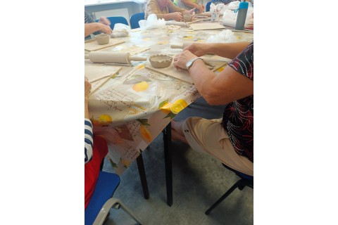 Warsztaty garncarstwa dla seniorów