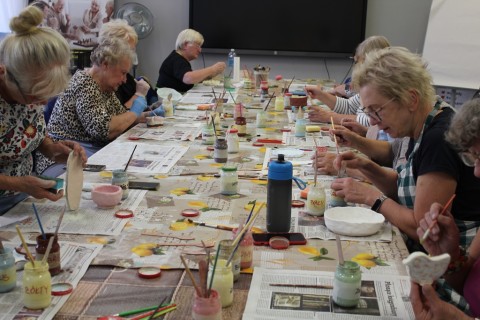 Warsztaty garncarstwa dla seniorów