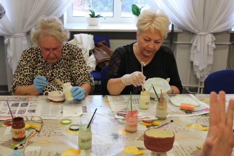 Warsztaty garncarstwa dla seniorów