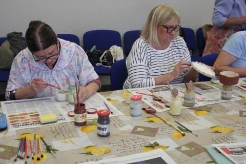 Warsztaty garncarstwa dla seniorów