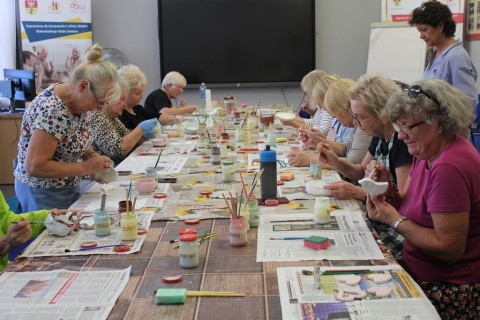 Warsztaty garncarstwa dla seniorów