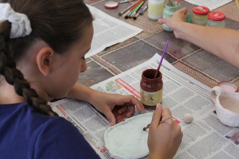 Warsztaty garncarstwa dla rodzin