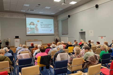 Wykład „Jak przezwyciężyć złe nawyki żywieniowe”