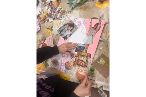 Warsztaty kreatywne dla dzieci od 8 lat - metoda kolażu