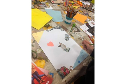 Warsztaty kreatywne dla dzieci od 8 lat - metoda kolażu