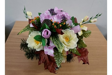 Warsztaty florystyczne dla seniorów - kompozycje na groby