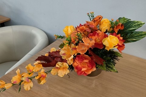 Warsztaty florystyczne dla seniorów - kompozycje na groby