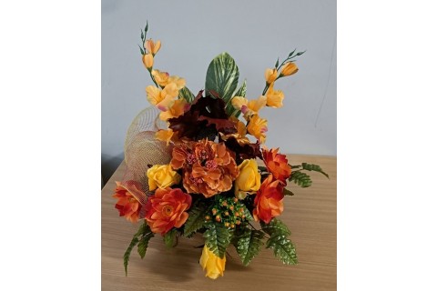 Warsztaty florystyczne dla seniorów - kompozycje na groby