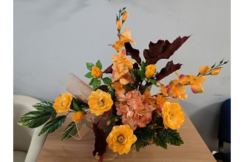 Warsztaty florystyczne dla seniorów - kompozycje na groby