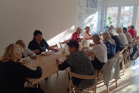 Warsztaty kulinarne dla seniorów - pierogi świata