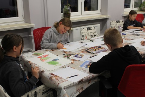 Zajęcia z rysunku dla dzieci 8-12 lat