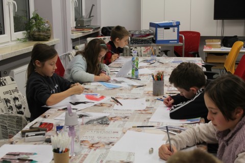 Zajęcia z rysunku dla dzieci 8-12 lat